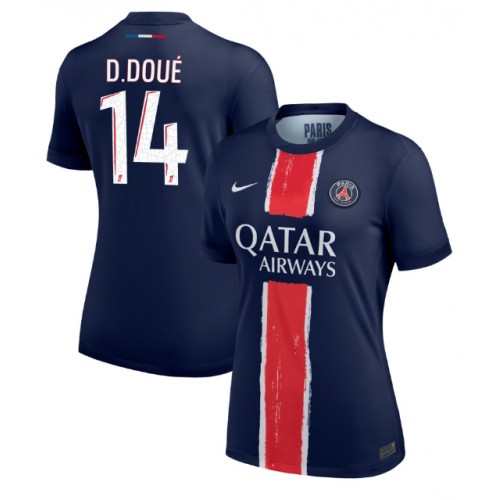 Dámy Fotbalový dres Paris Saint-Germain Desire Doue #14 2024-25 Domácí Krátký Rukáv